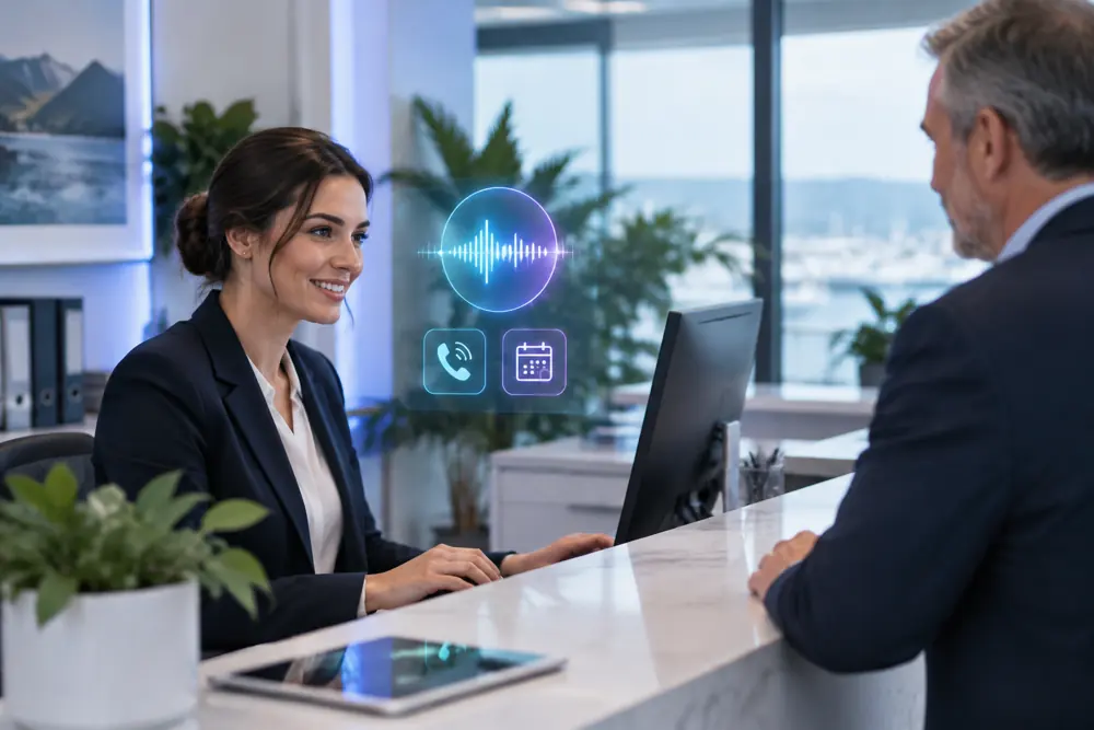 Accountants booking and follow-up in progress