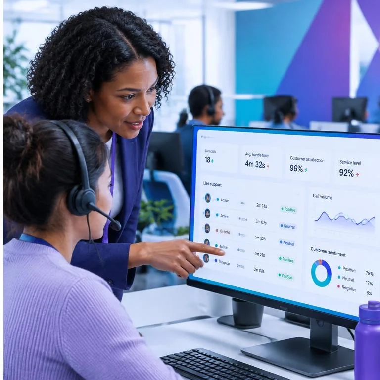 Agent Assist technology supporting a connected enterprise workflow