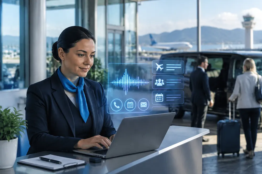 Airport transfer operators booking and follow-up in progress