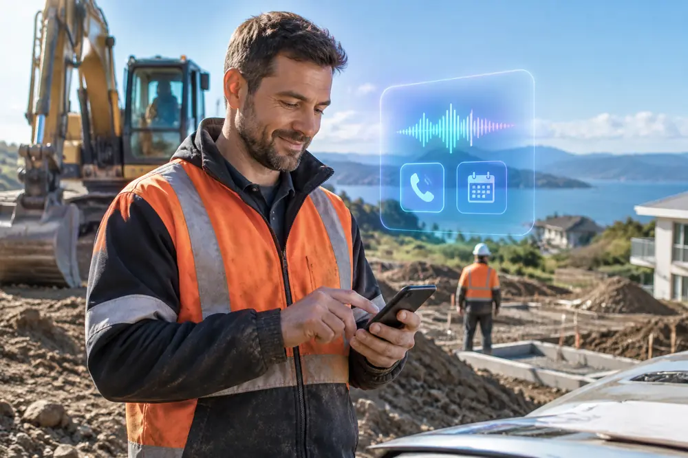 Excavation contractors booking and follow-up in progress