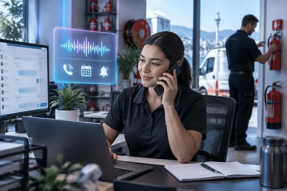 Fire-protection companies workflow coordinated across channels