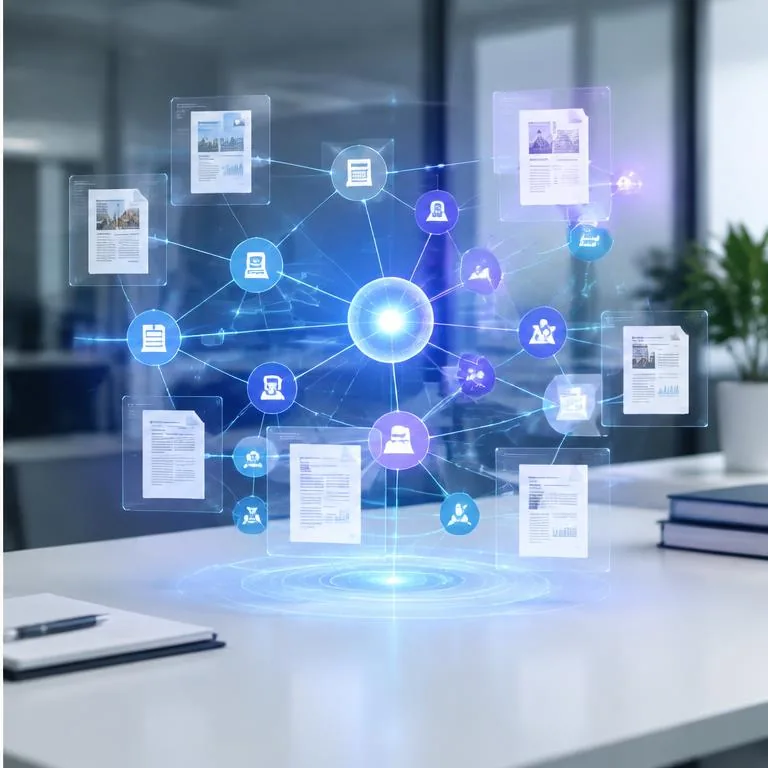 Knowledge Intelligence technology supporting a connected enterprise workflow