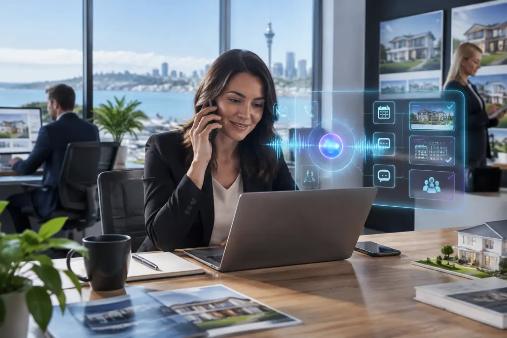 Real estate agents workflow coordinated across channels