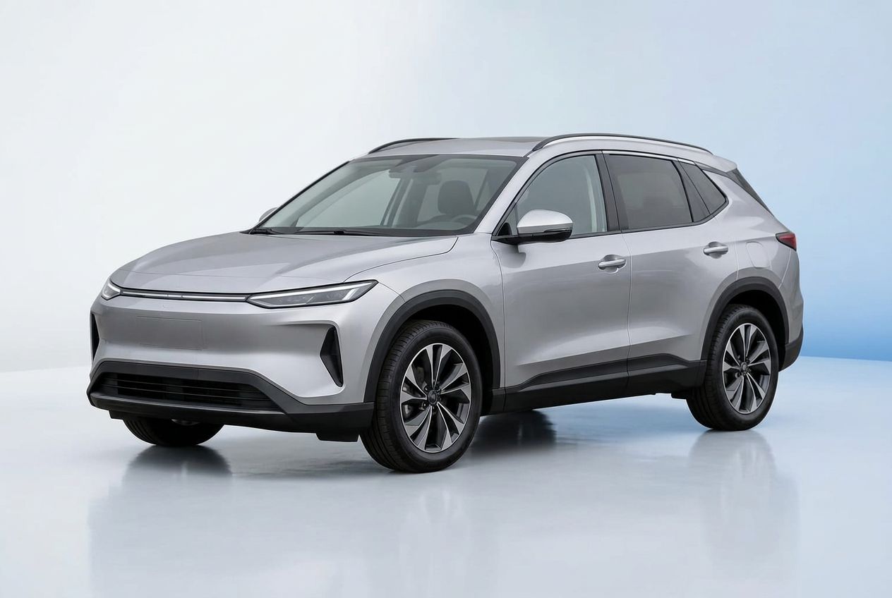AI Studio treatment on the same silver crossover