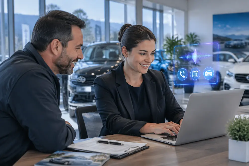 Used-car dealers booking and follow-up in progress